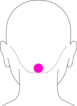 ストレス緩和に効くツボ「風府」